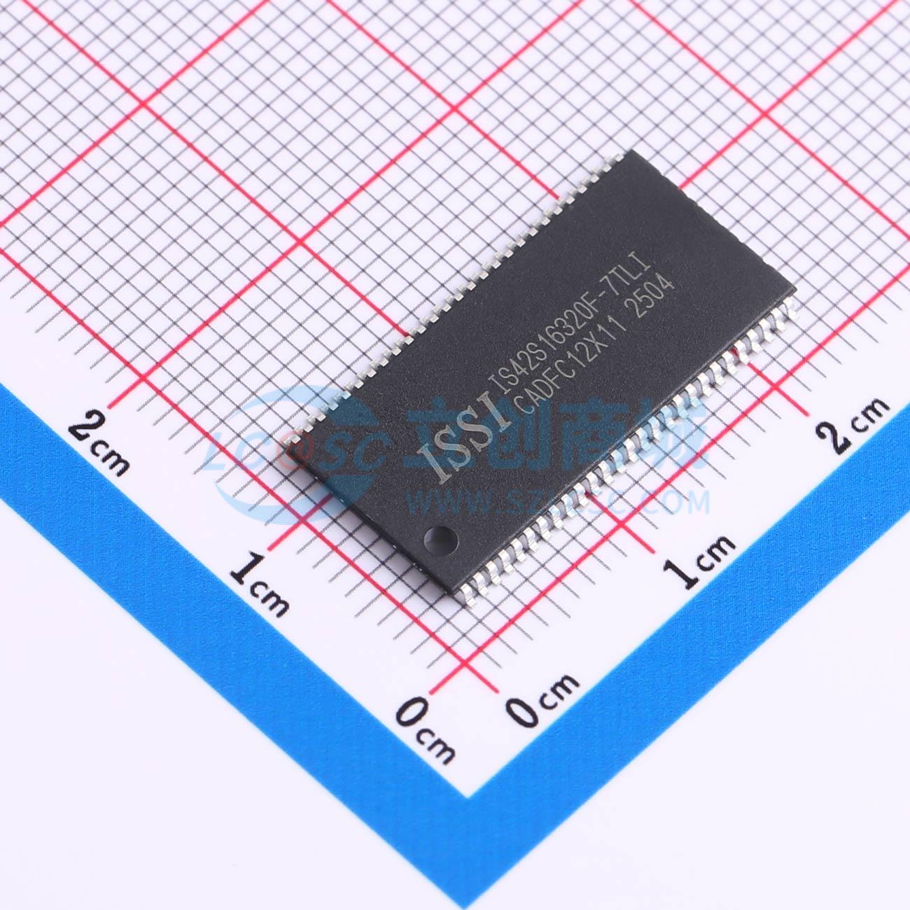 点击查看大图 IS42S16320F-7TLI实物图