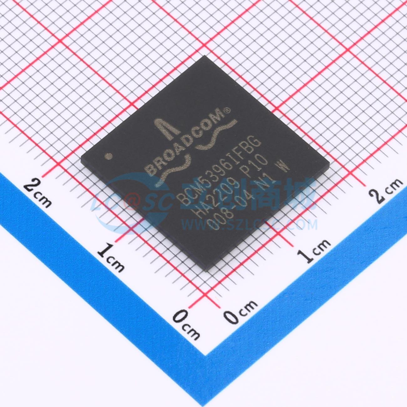 点击查看大图 BCM5396IFBG实物图