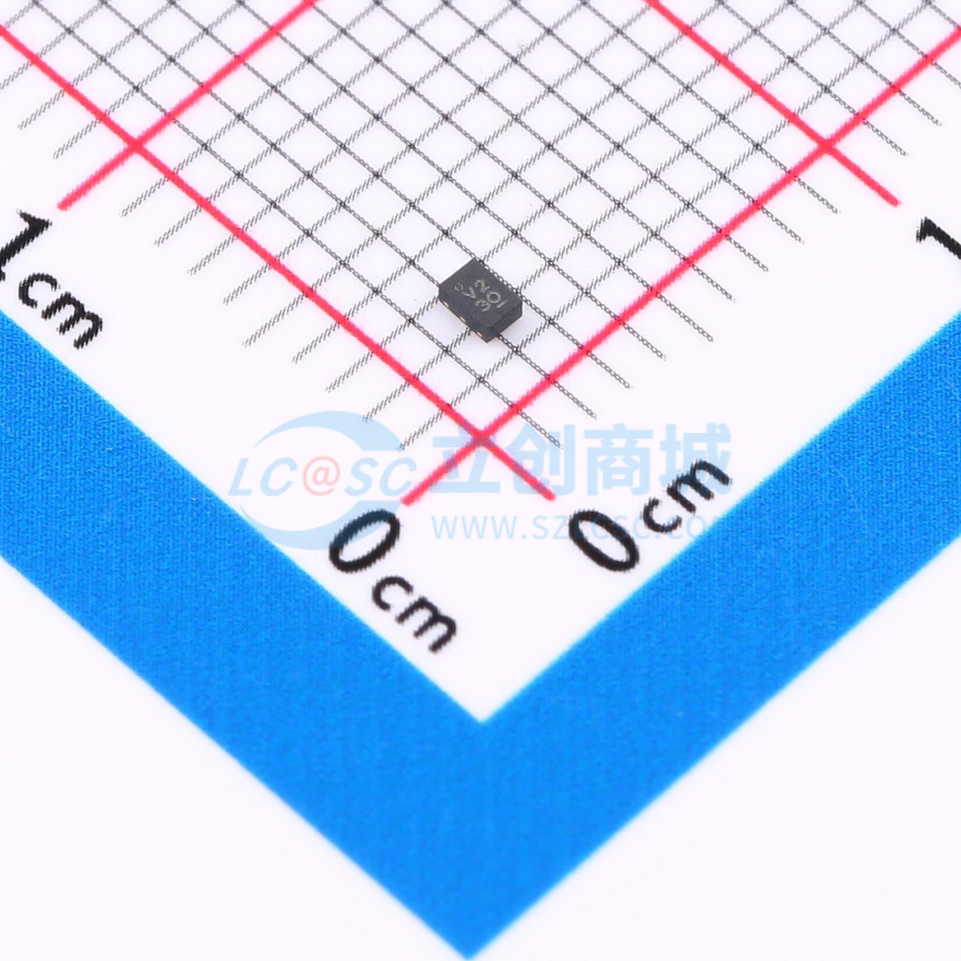 点击查看大图 EM74LVC1G02GM实物图