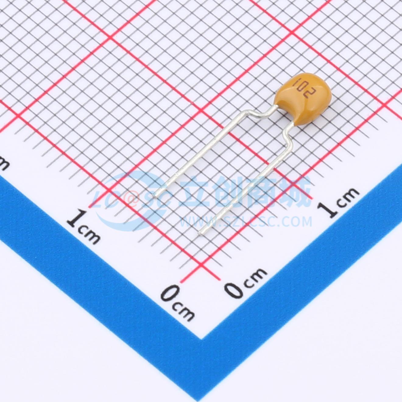 点击查看大图 CC4-0805N102J101F3-Y实物图