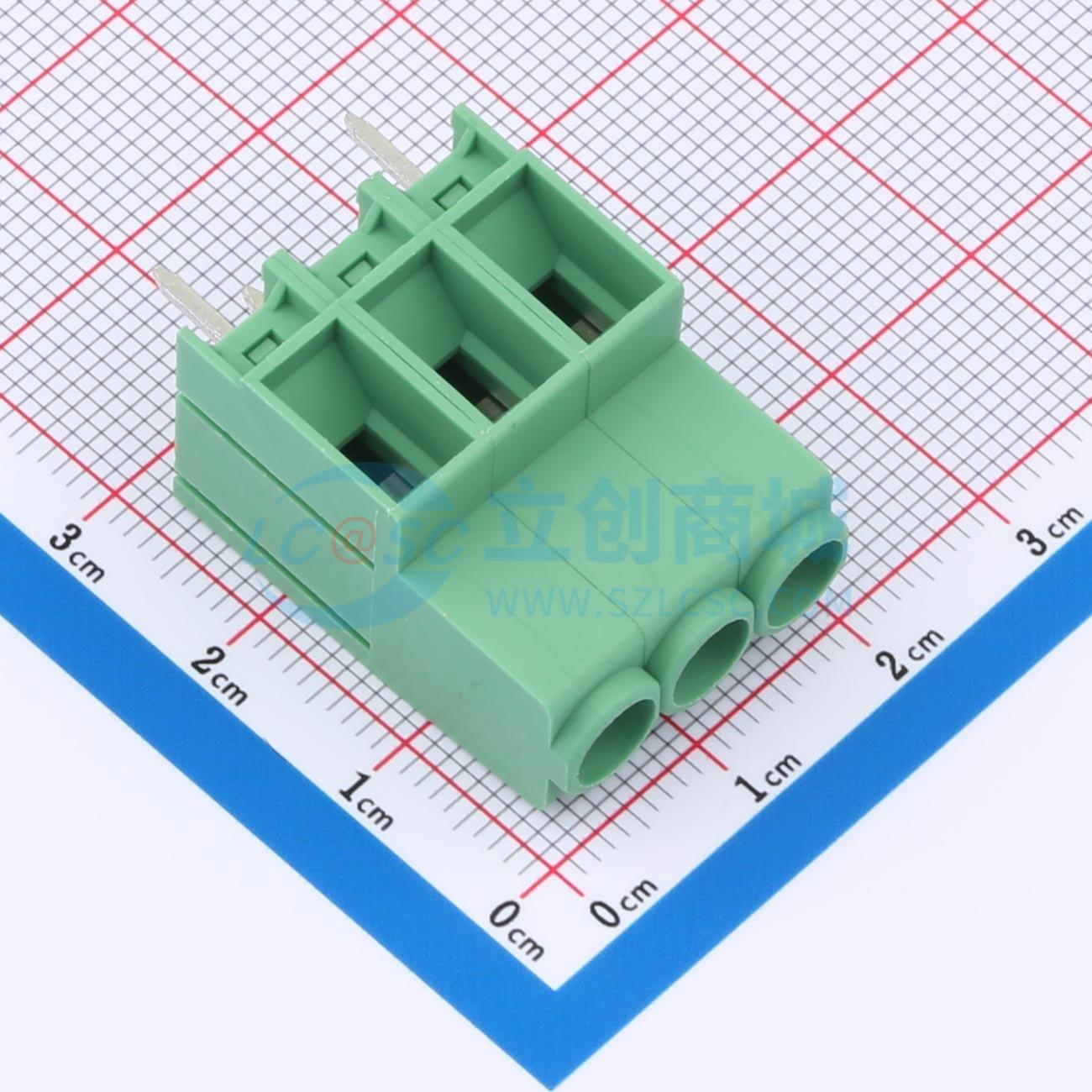 KF133B-6.35-3P实物图