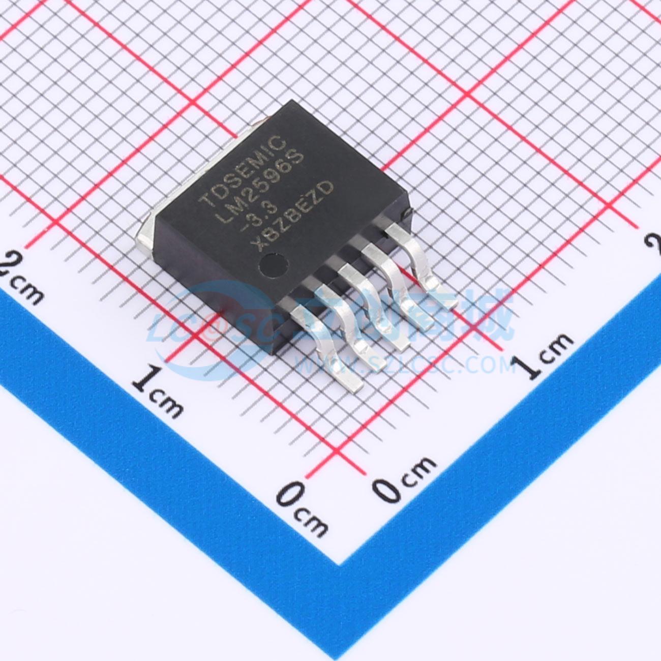 点击查看大图 LM2596SX-3.3-TD实物图