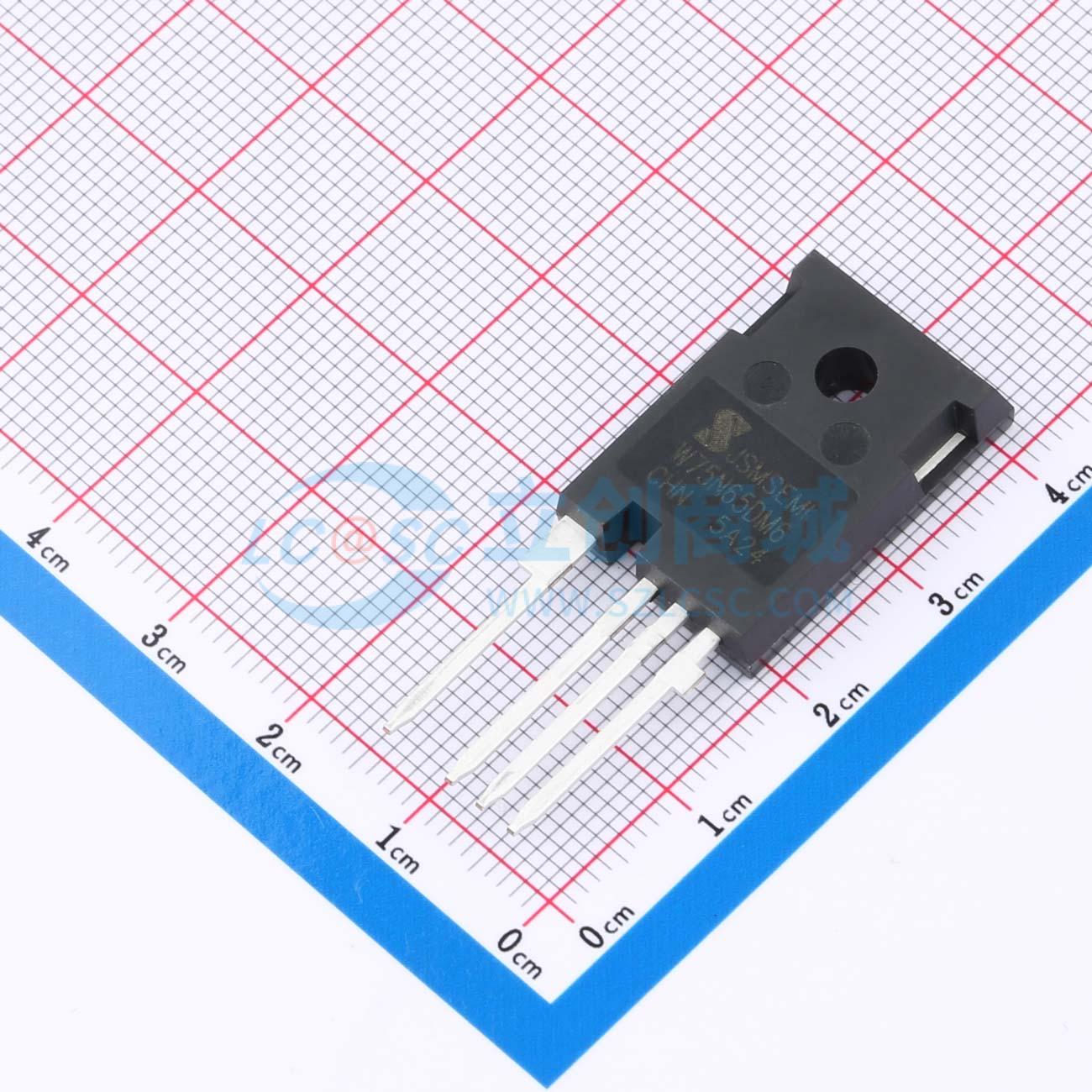 点击查看大图 STW75N65DM6实物图