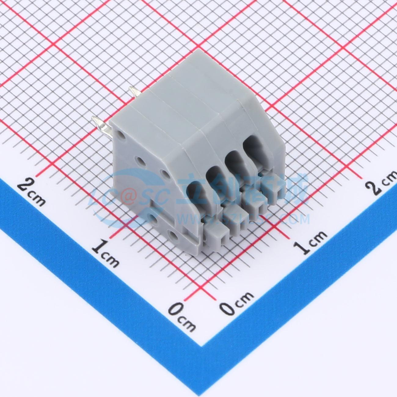 点击查看大图 KF250-2.54-4P-1实物图