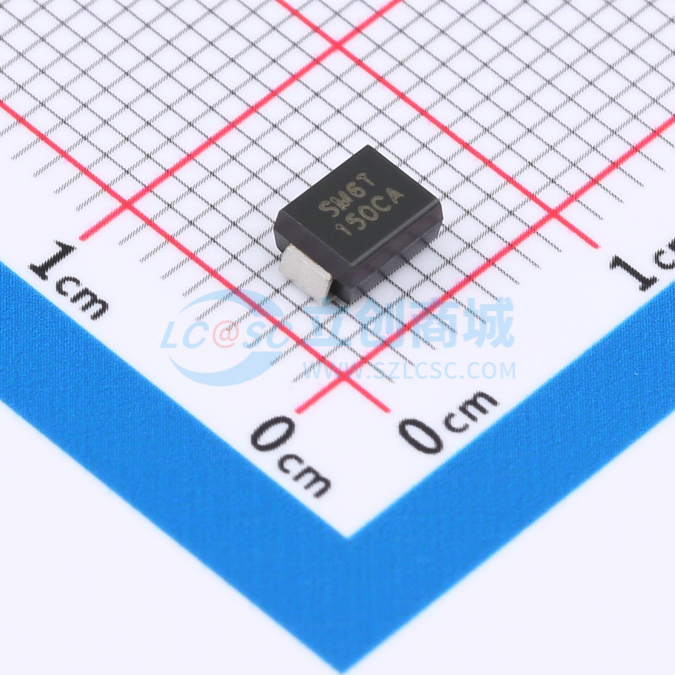 点击查看大图 SM6T150CA-MS实物图