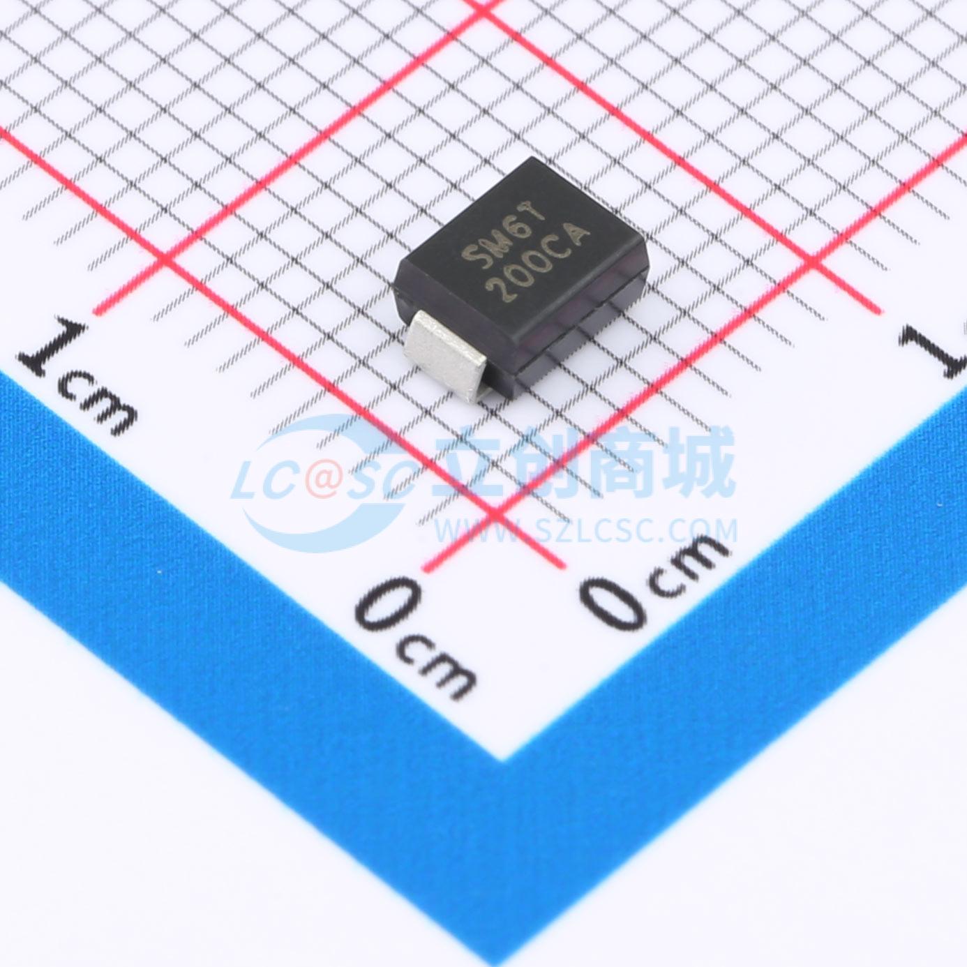 点击查看大图 SM6T200CA-MS实物图