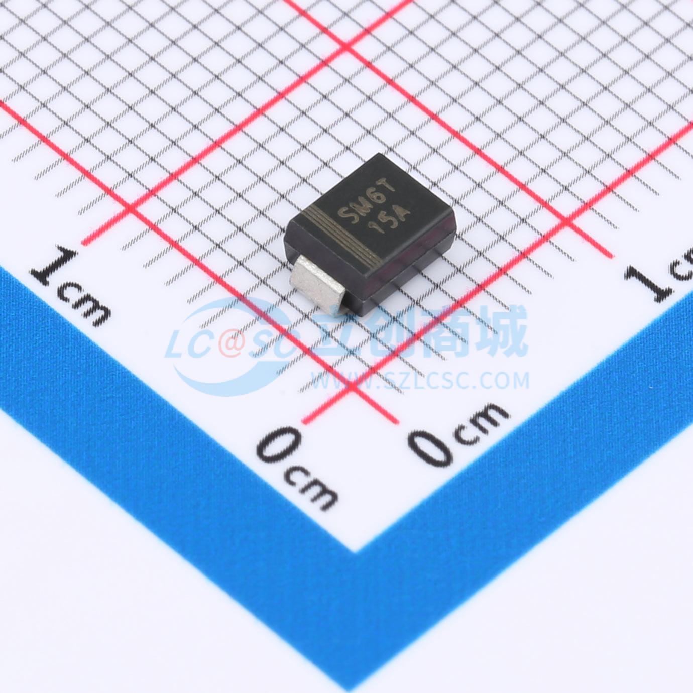 点击查看大图 SM6T15A-MS实物图