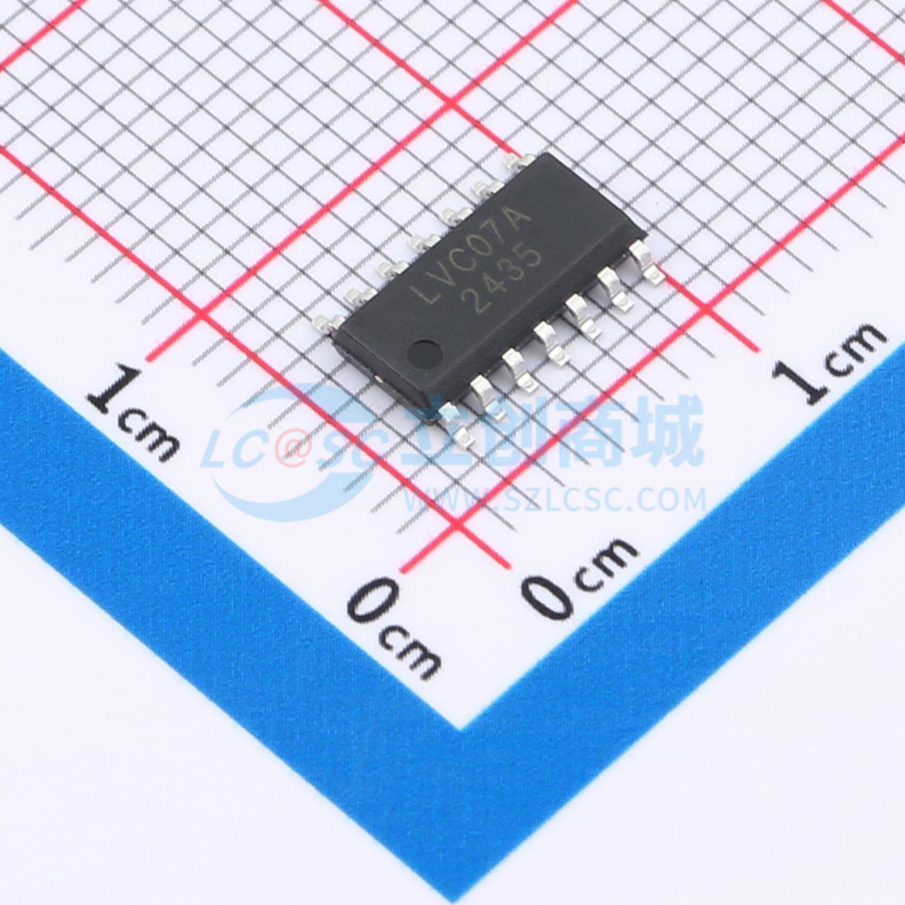 点击查看大图 EM74LVC07AD实物图