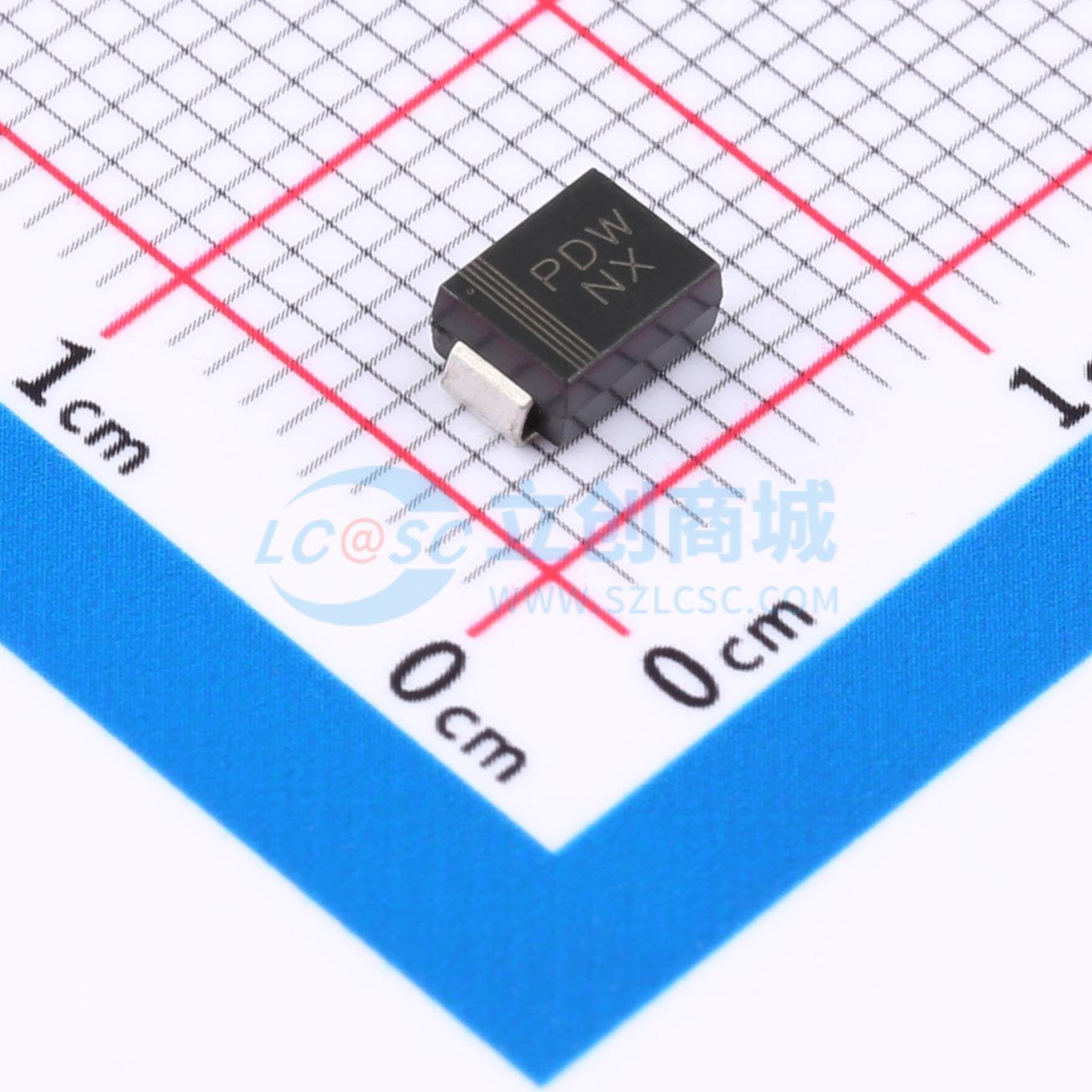 点击查看大图 SMBJ90A实物图
