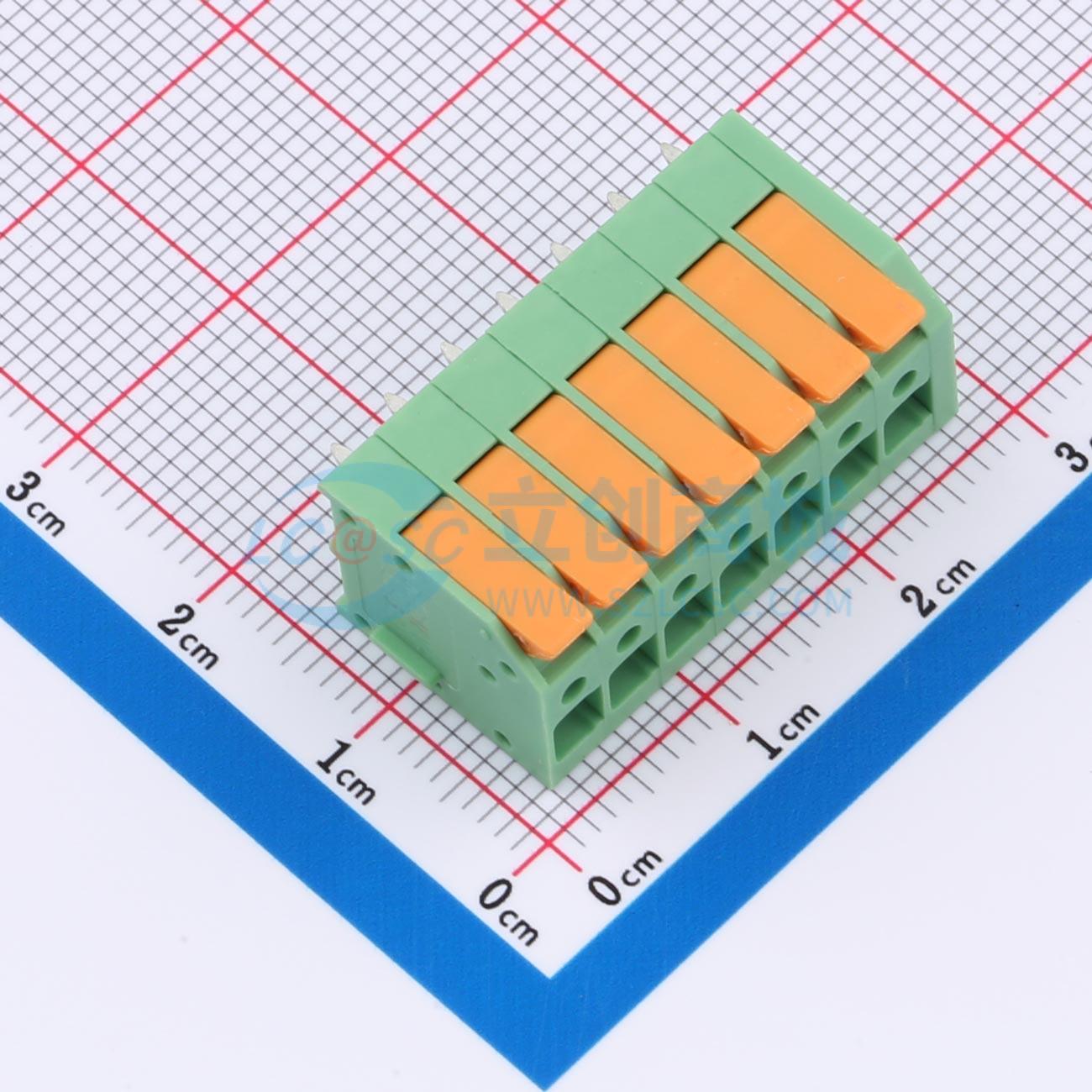 点击查看大图 KF208V-3.5-7P实物图