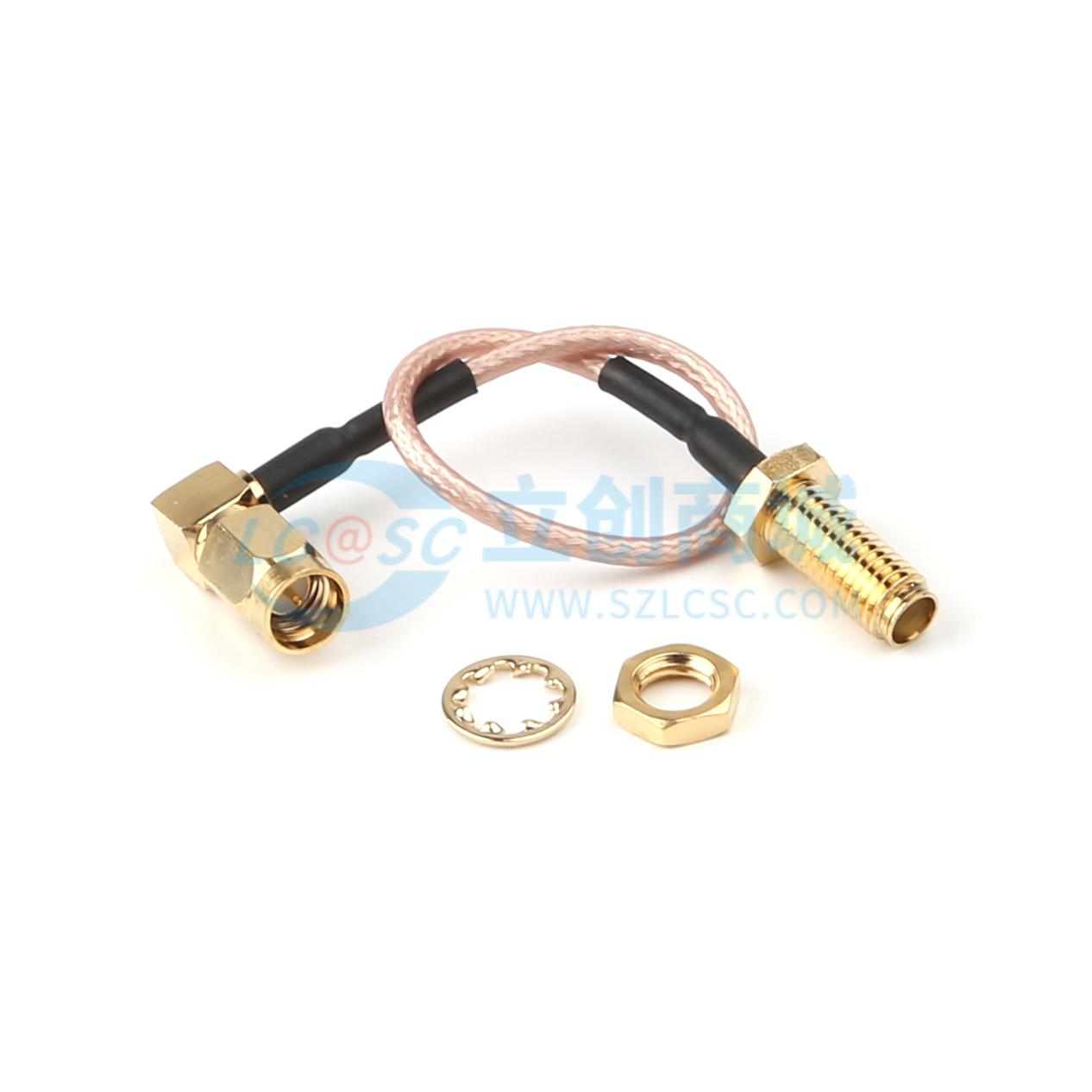 点击查看大图 KH-SSMAJW-SSMAK-RG178-100MM实物图