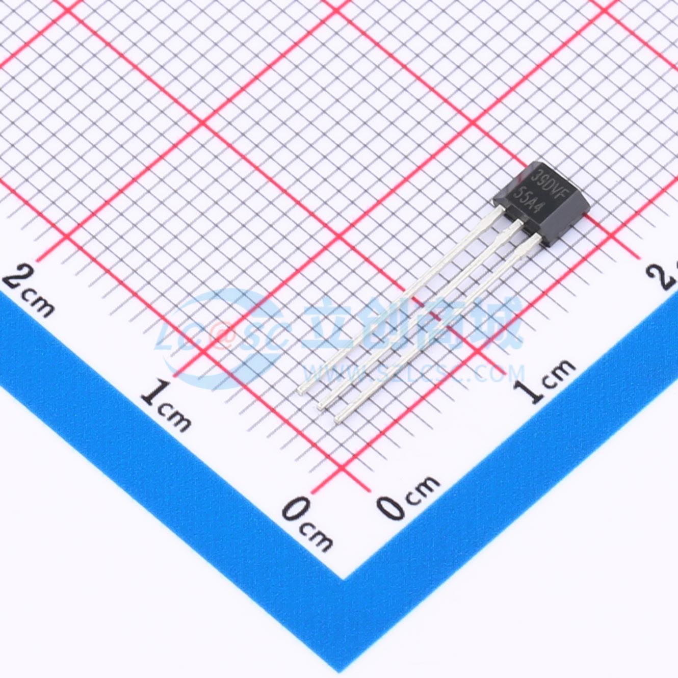 DRV5055A4QLPG实物图