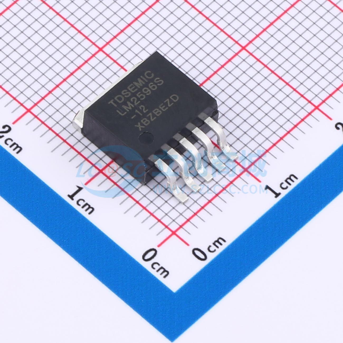 点击查看大图 LM2596SX-12-TD实物图
