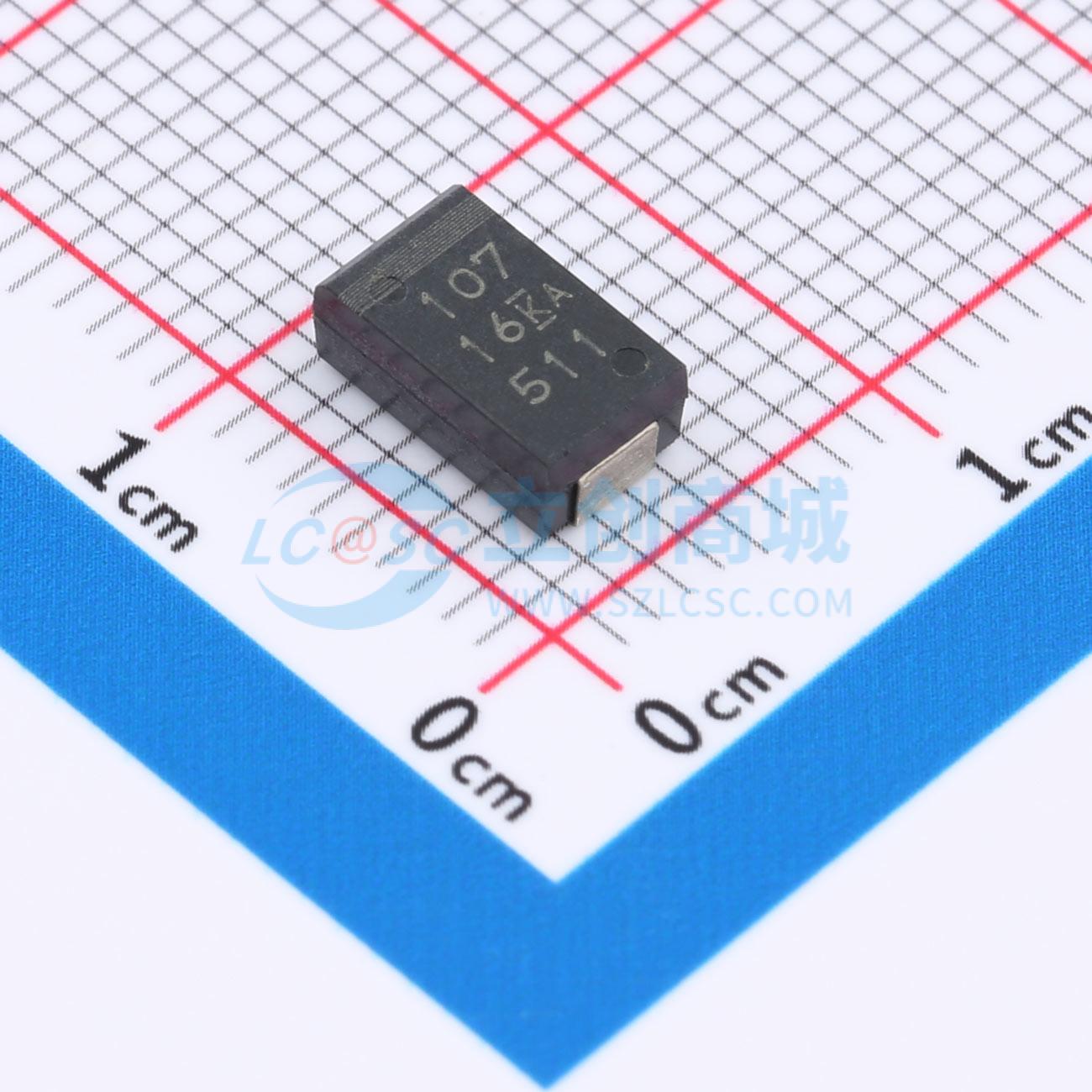 点击查看大图 T598D107M016ATE050实物图