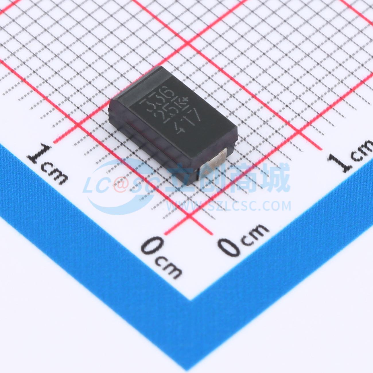 点击查看大图 T499D336K025ATE700实物图