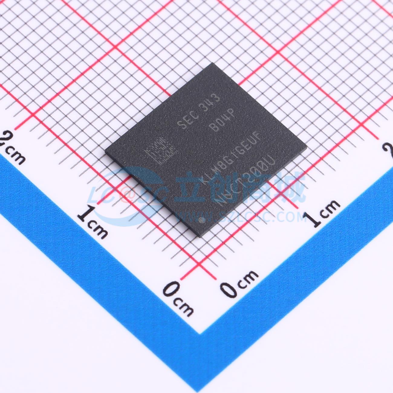 点击查看大图 KLM8G1GEUF-B04P实物图