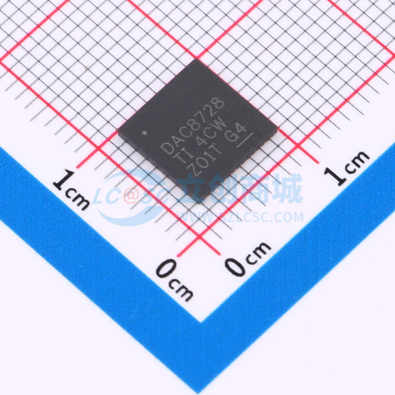 DAC8728SRTQR实物图