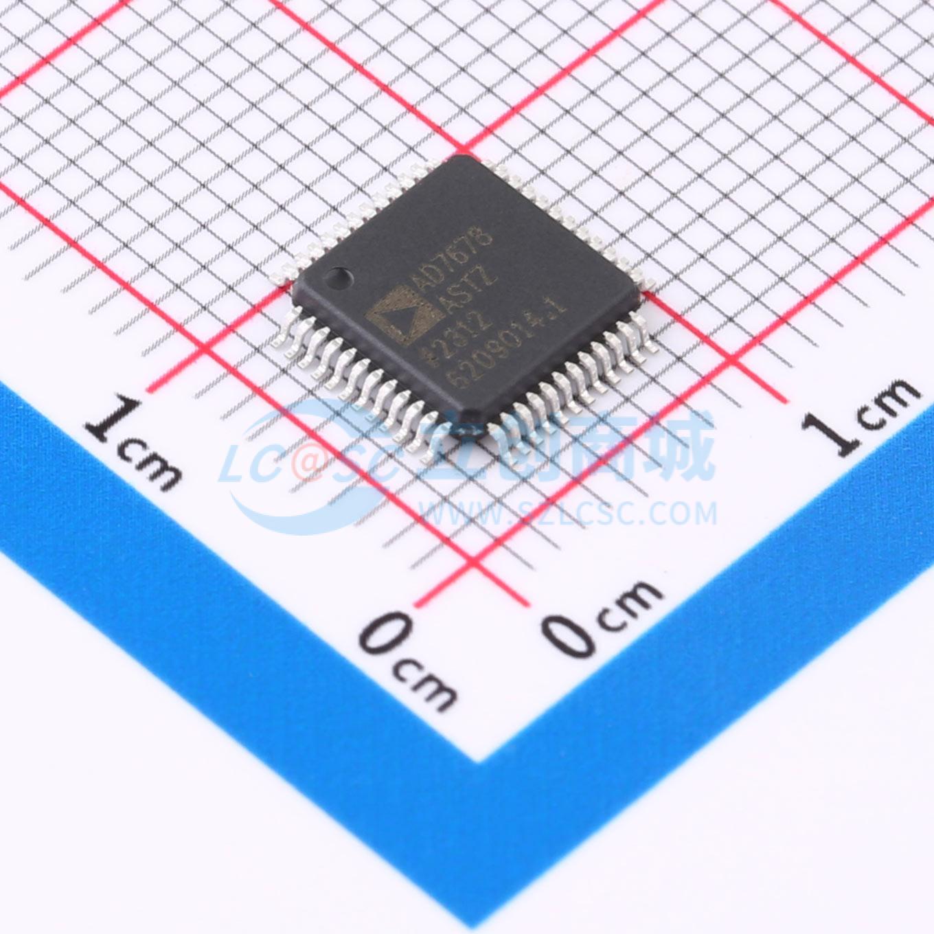 点击查看大图 AD7678ASTZ实物图