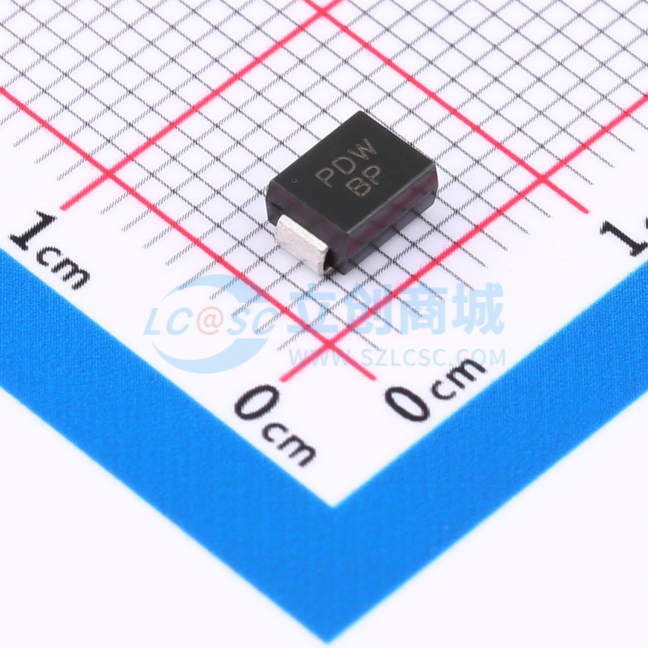 点击查看大图 SMBJ16CA实物图
