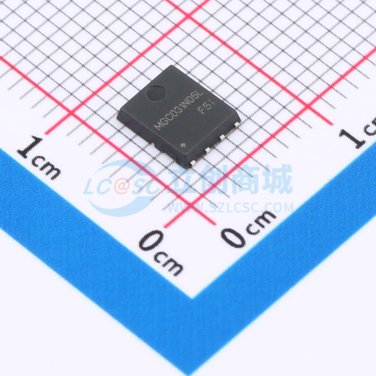 点击查看大图 MGC031N06L实物图