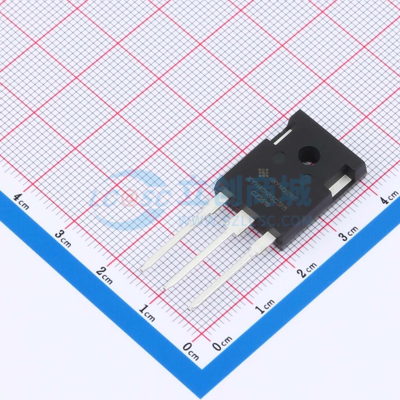 点击查看大图 IXYH40N65C3H1-HXY实物图