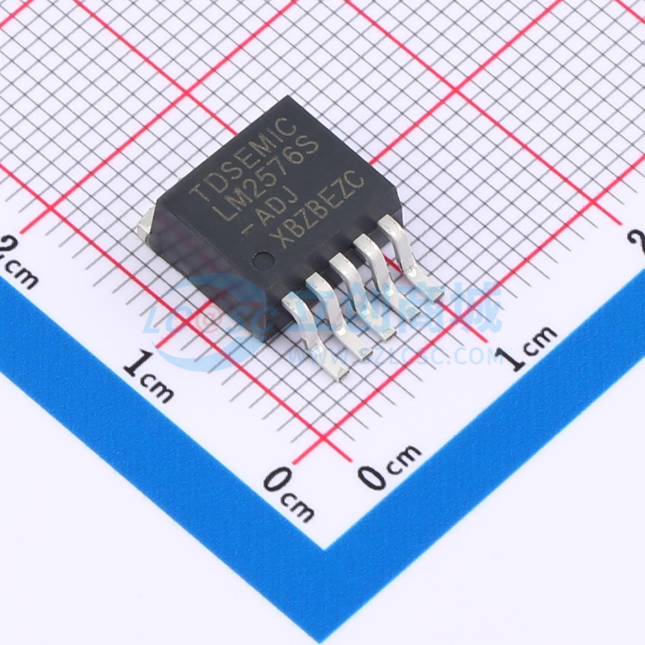 点击查看大图 LM2576SX-ADJ-TD实物图