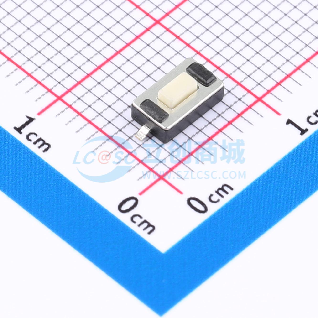 点击查看大图 HX-3x6x2.5-X SMD tact Switch实物图