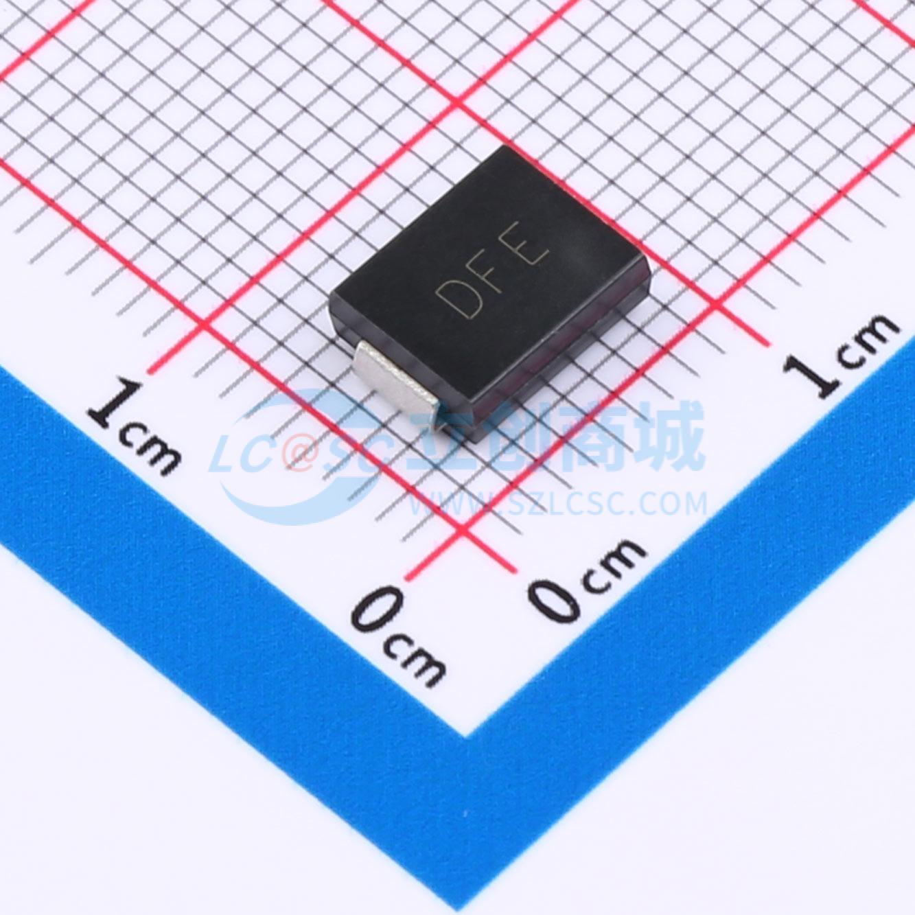 点击查看大图 SMDJ26CA实物图