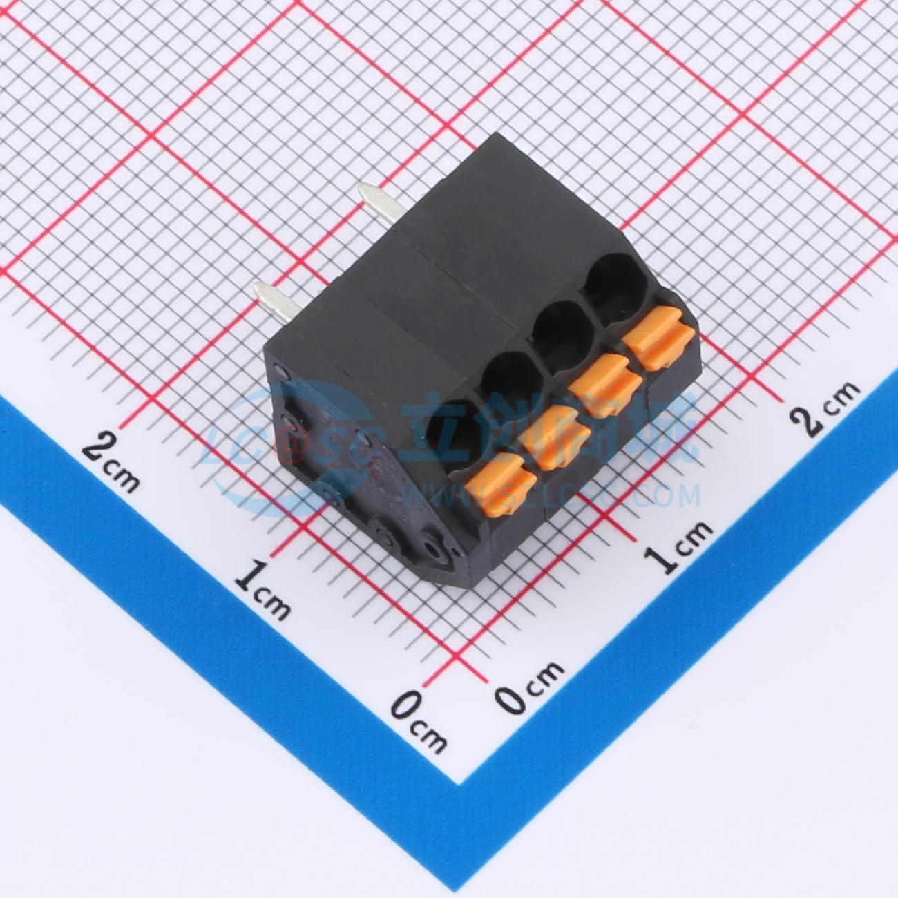 点击查看大图 KFM736LA-3.5-4P实物图