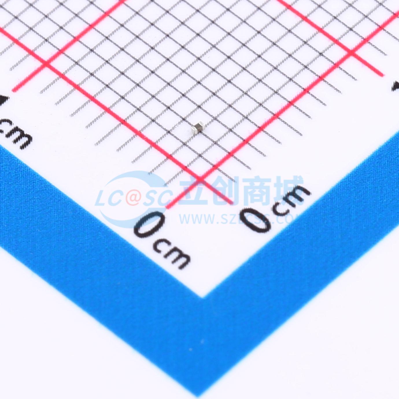 点击查看大图 CGA0201X7S104M160ET实物图