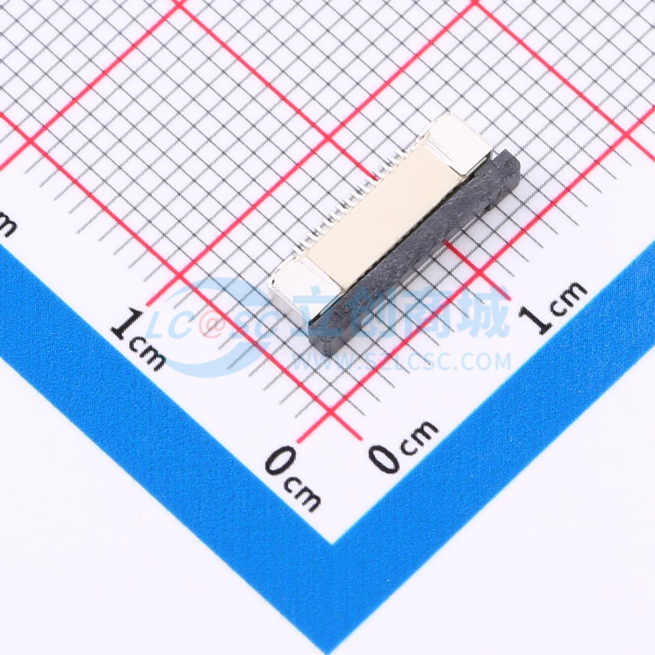 点击查看大图 HC-FPC-0.5-15P-CXH20实物图