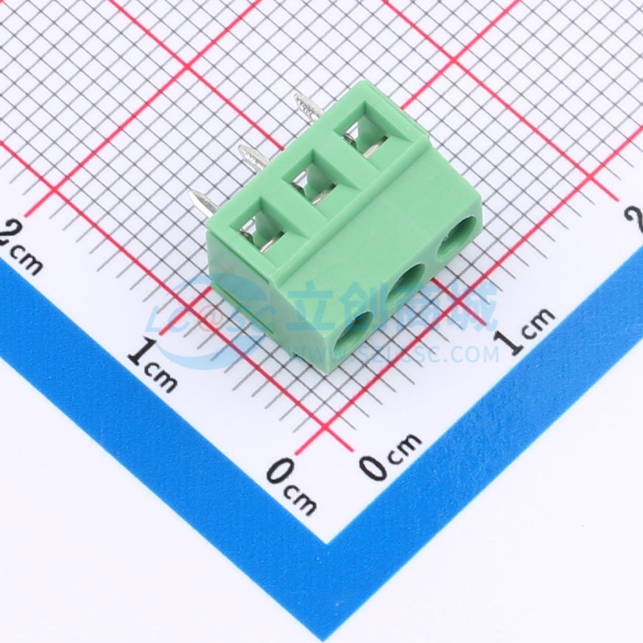 点击查看大图 BX-DG28L-3.81-3P实物图