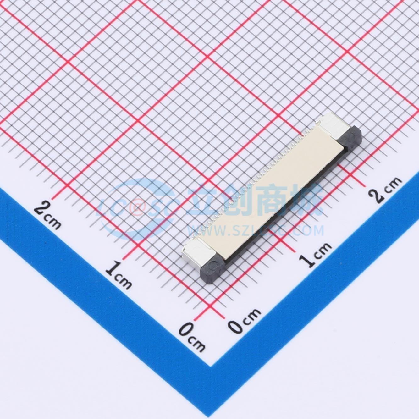 HC-FPC-0.5-33P-CSH20实物图