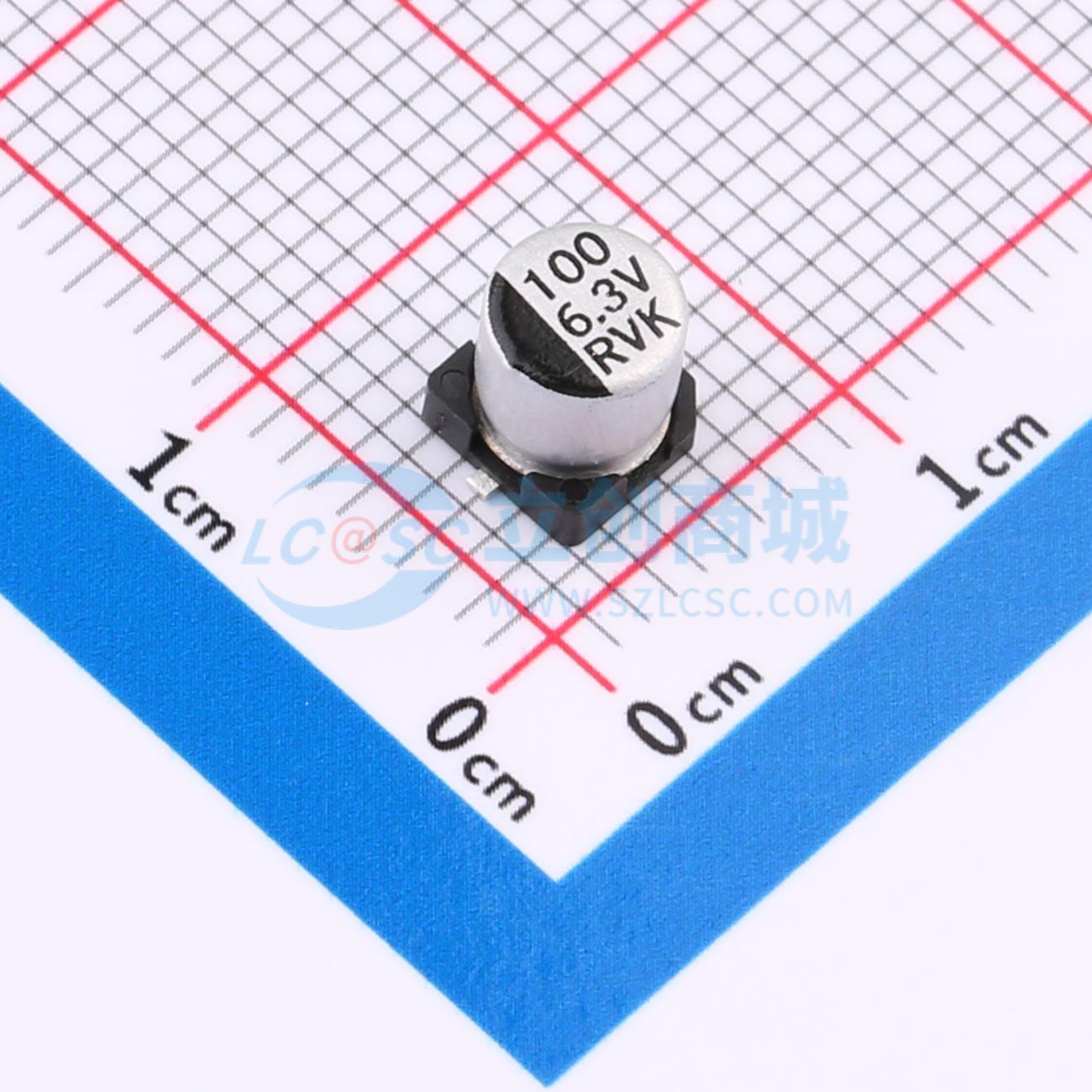 点击查看大图 RVK0J101M0505实物图