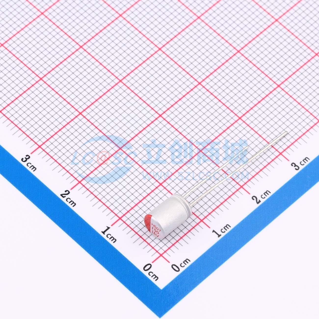 点击查看大图 HS1C157M0507PC实物图