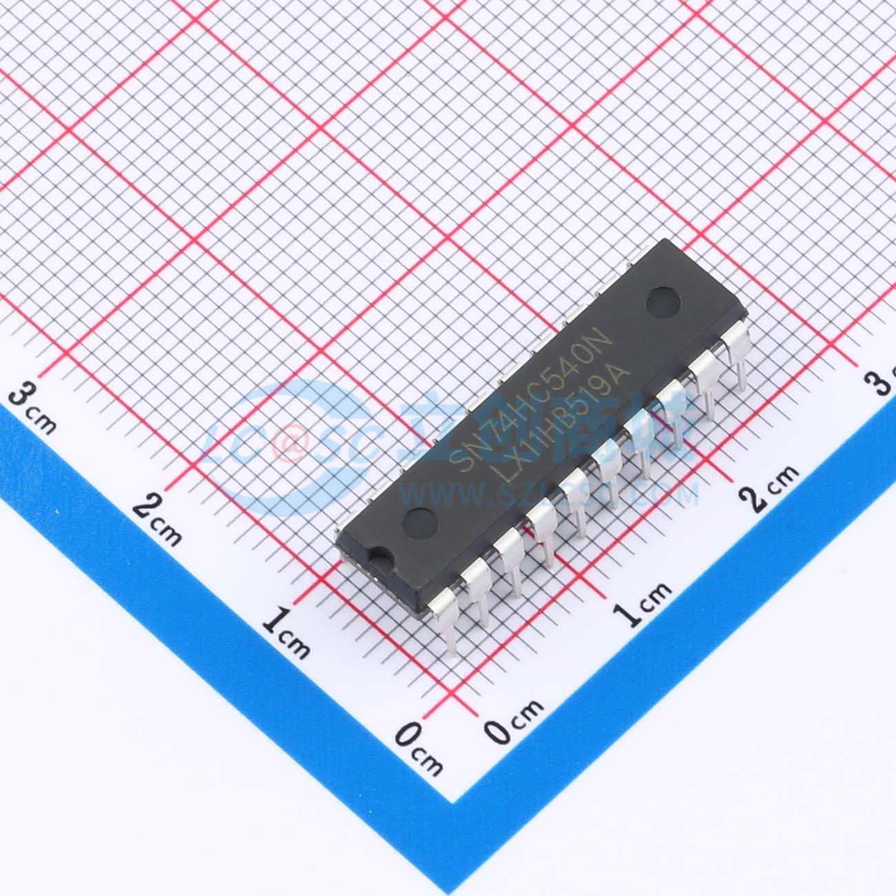 点击查看大图 SN74HC540N(LX)实物图