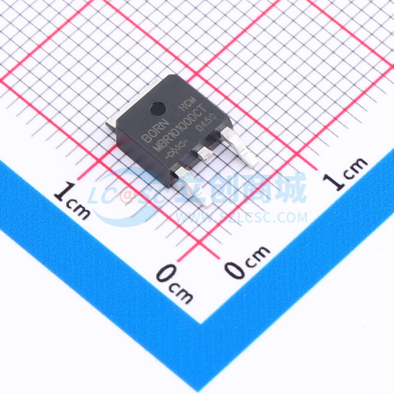 点击查看大图 MBR10100DCT实物图
