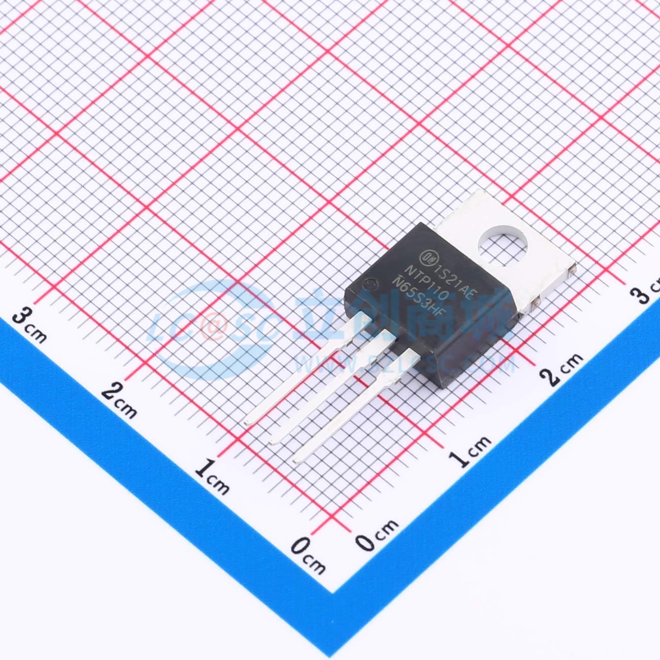 点击查看大图 NTP110N65S3HF实物图