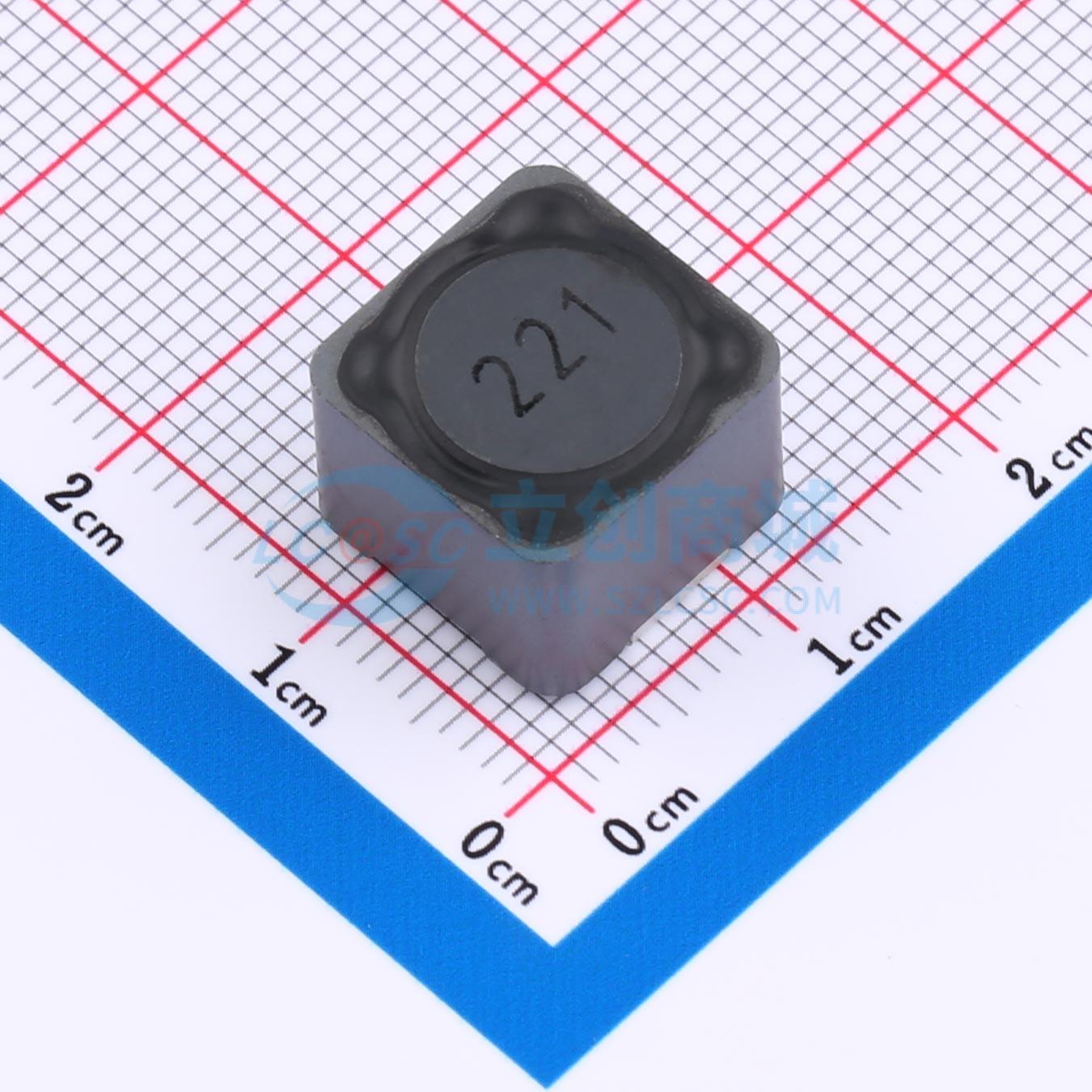 点击查看大图 CDRH129NP-221MT实物图