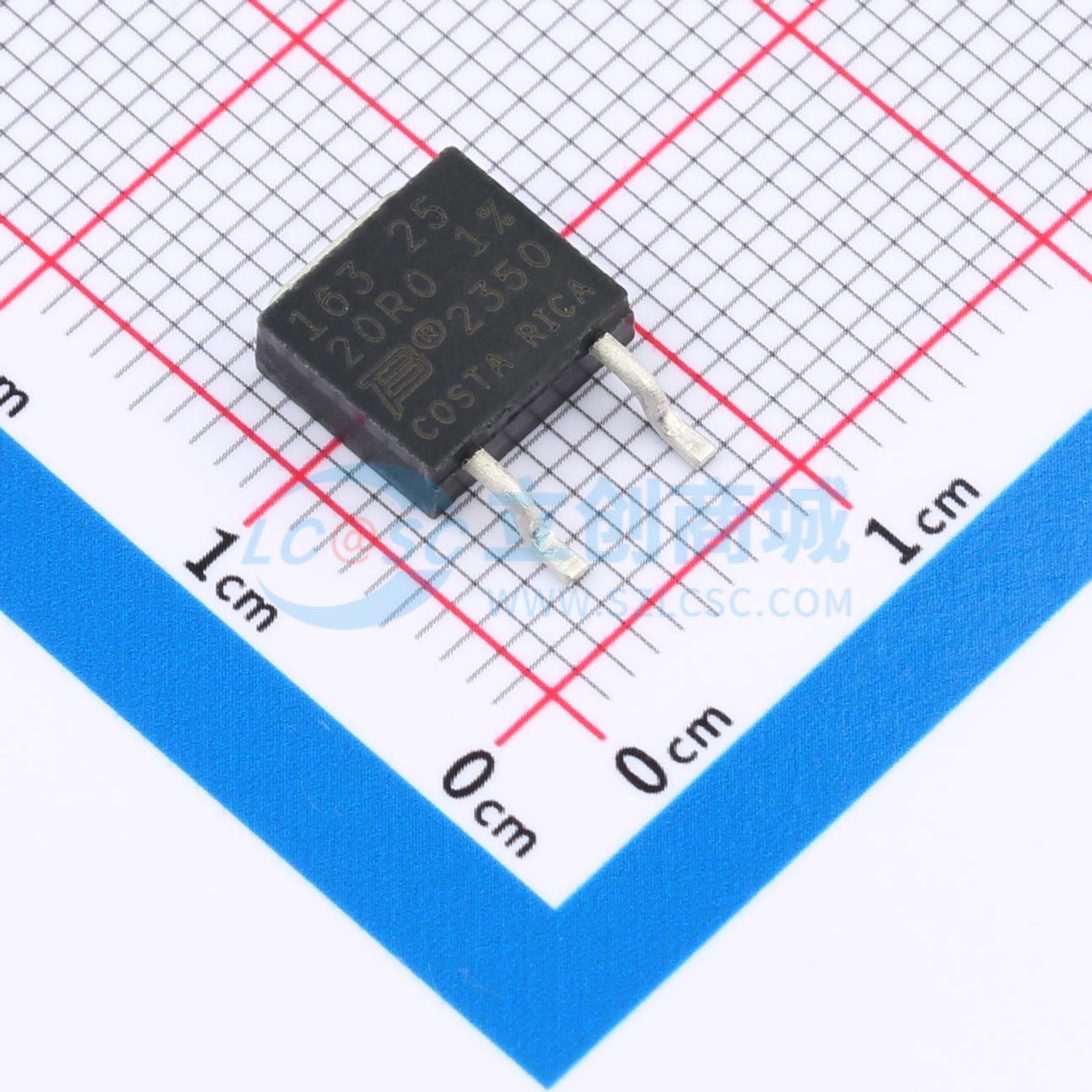 PWR163S-25-20R0F实物图
