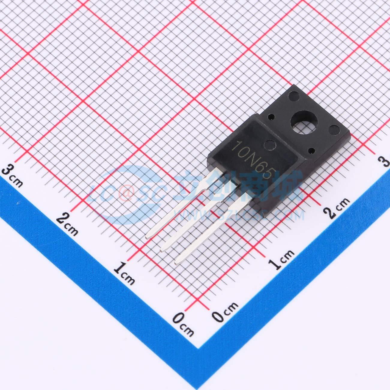 点击查看大图 DX10N65F实物图