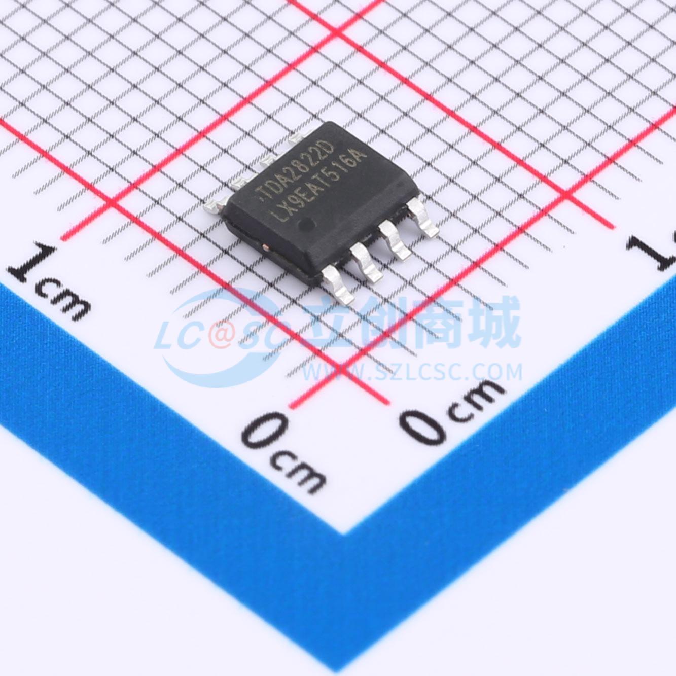 点击查看大图 TDA2822D (LX)实物图