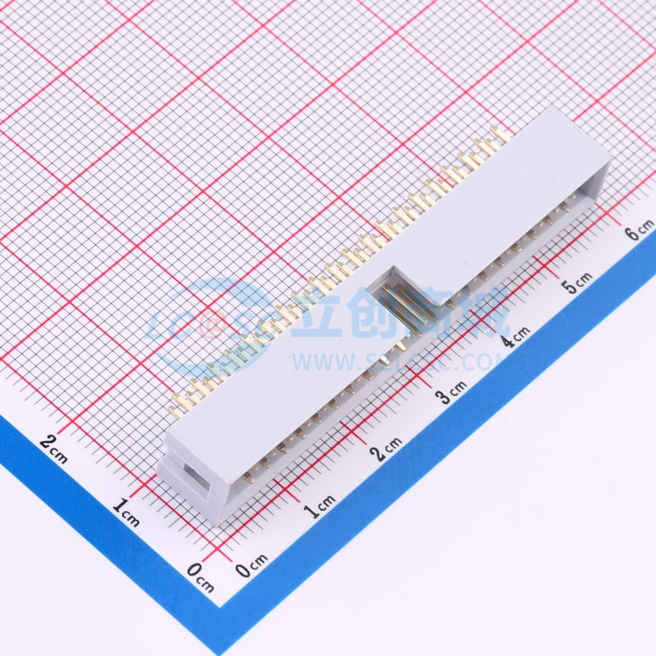 点击查看大图 DC3-2.54-40PAS-Grey实物图