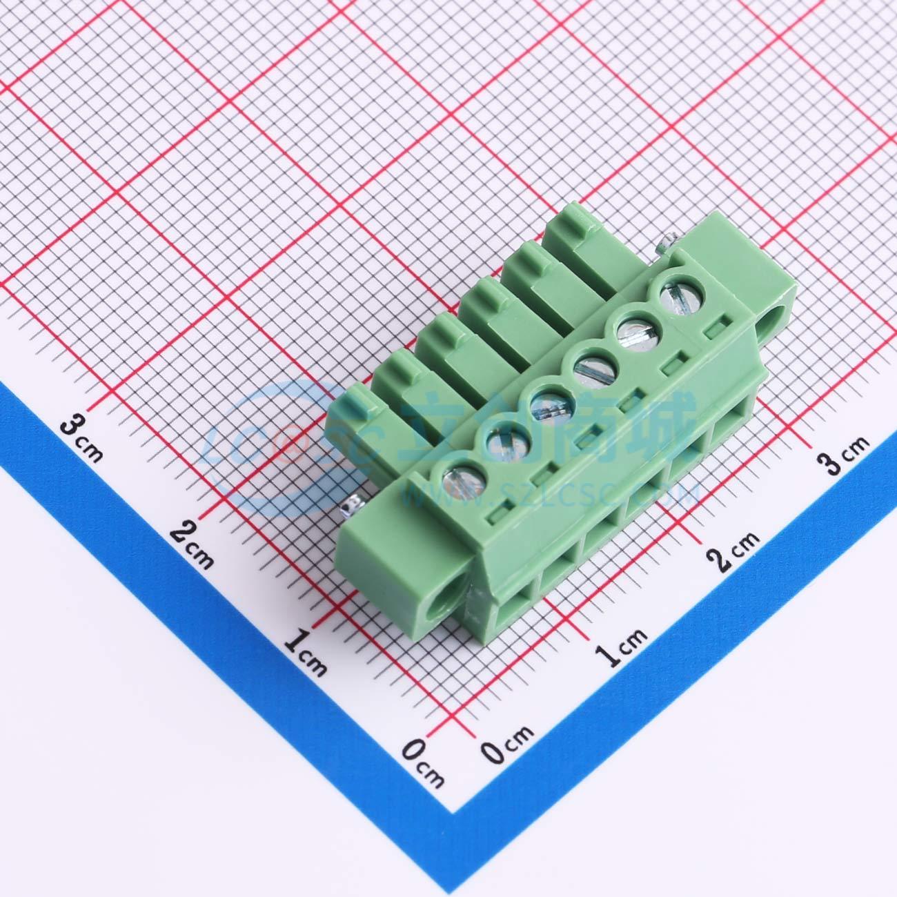 DB2EKM-3.81-6P-GN-S实物图