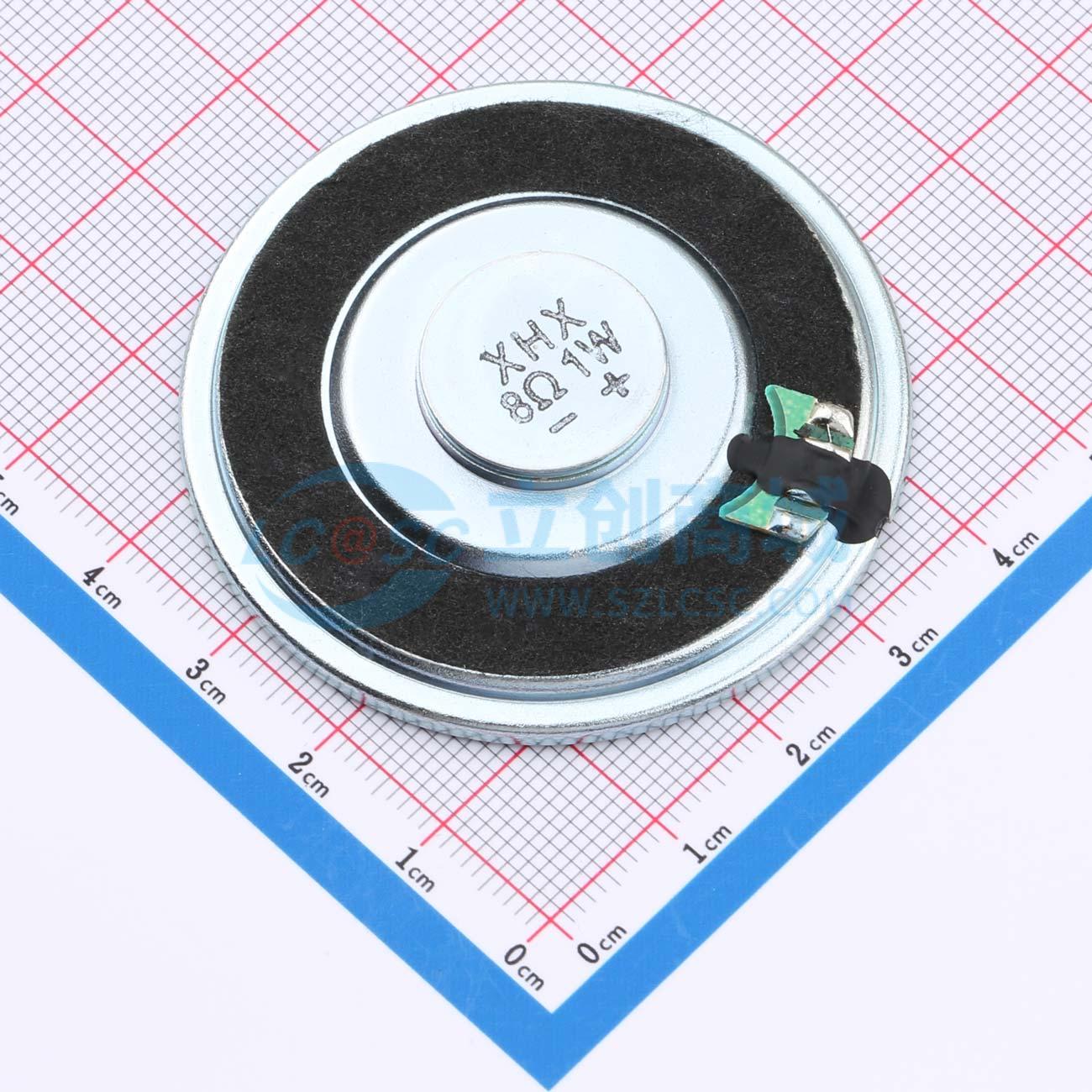 点击查看大图 50MM-8Ω1W实物图