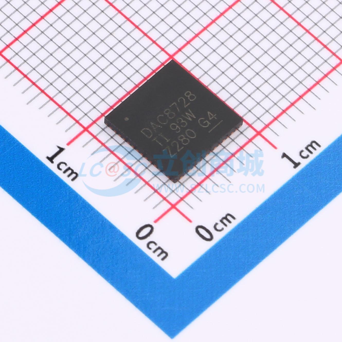 点击查看大图 DAC8728SRTQT实物图