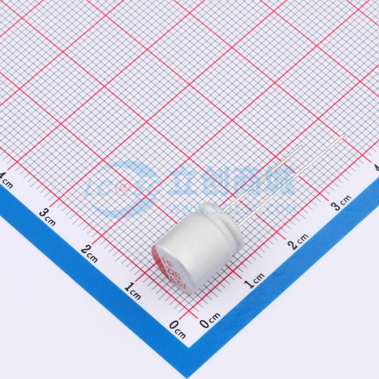 点击查看大图 RYHF63V220UF10*12.5实物图