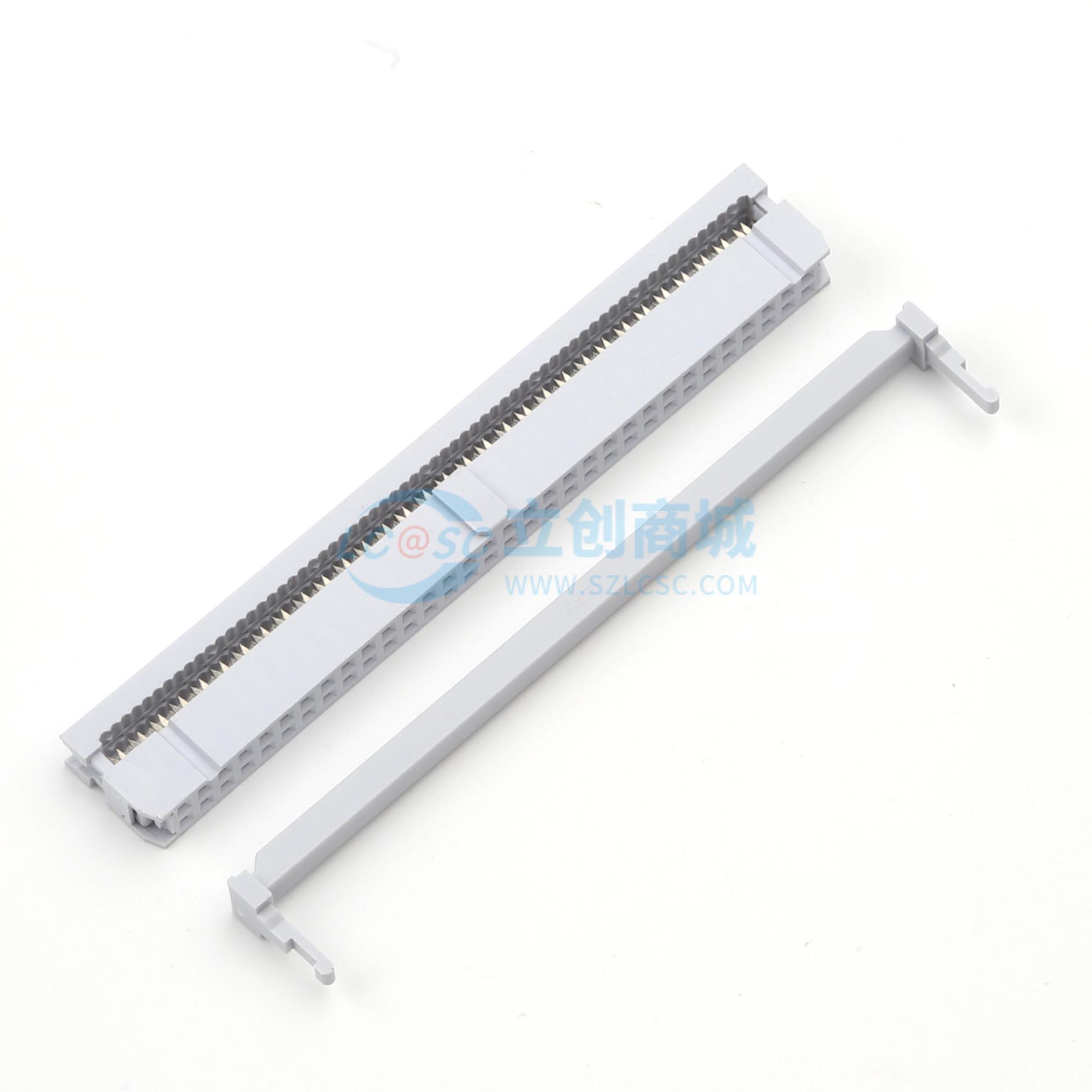 点击查看大图 FC-2.54-64P-Grey实物图