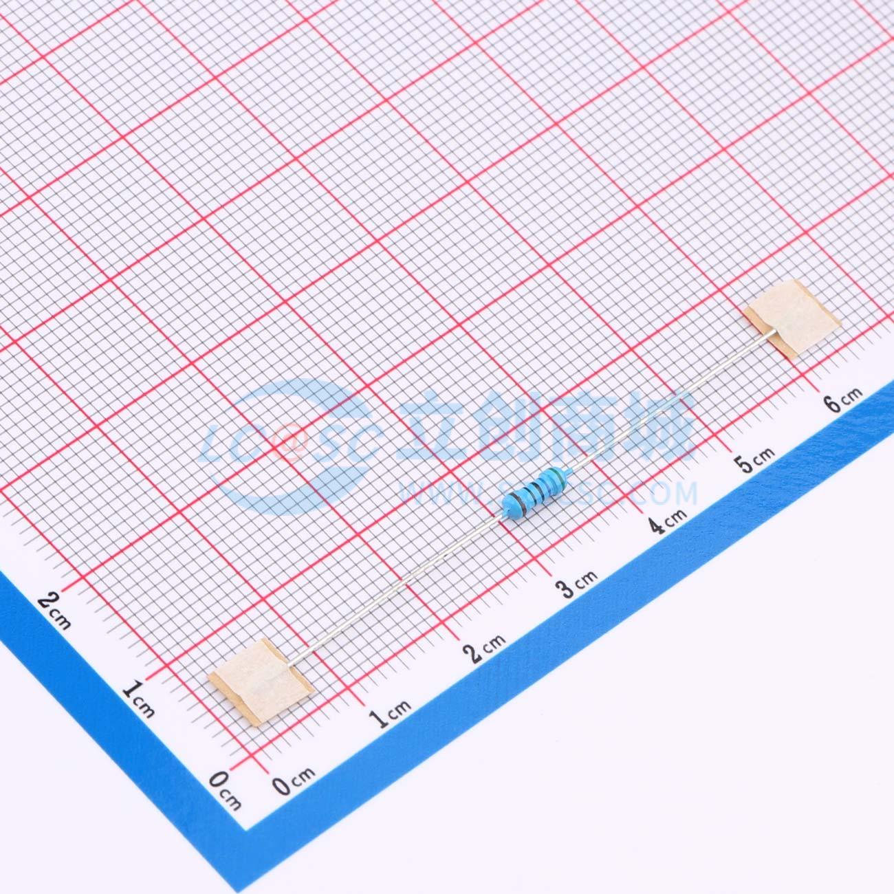 点击查看大图 MF1/4W-560Ω±1% T实物图