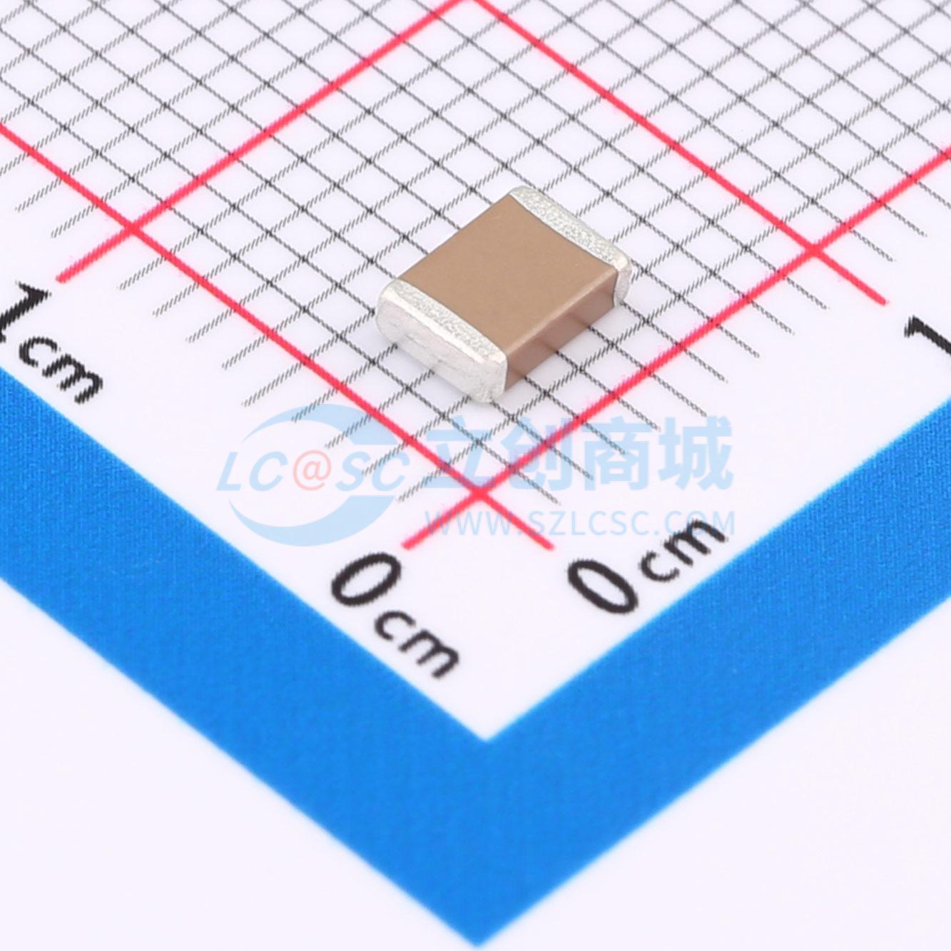 点击查看大图 C1812X102K102T实物图